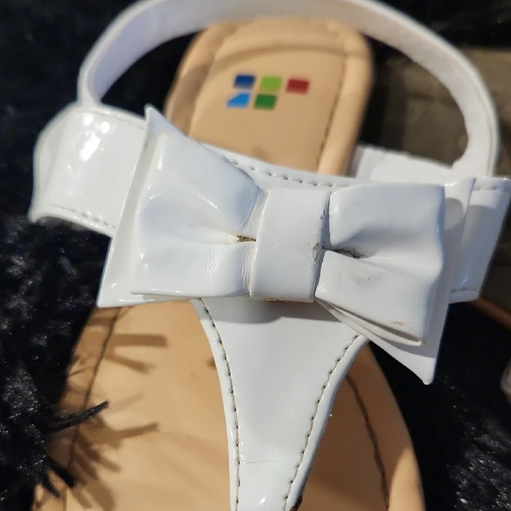 Healthtex White Kids Sandals